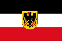 Service flag of the Reich authorities at sea (1921–1926)