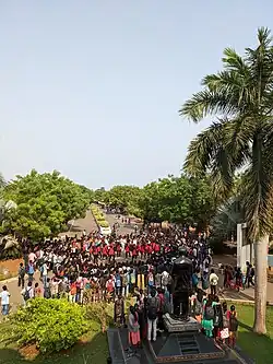 Flash mob at MVGR College