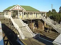 Flemington Railway Station prior to 2018 renovations