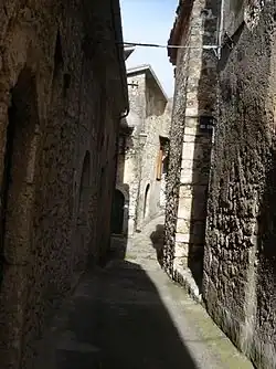 A view in upper Fontana Liri