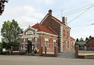 The town hall in Fontenay-Torcy