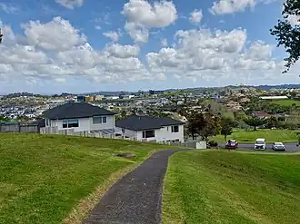 View of Pinehill from Pinehill Reserve