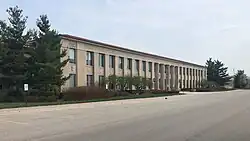 Ford Engineering Laboratory, main entrance (designed by Albert Kahn, 1920s)