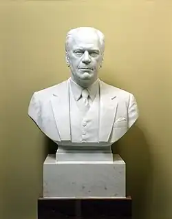 Gerald R. Ford (1985), United States Senate Vice Presidential Bust Collection, U.S. Capitol