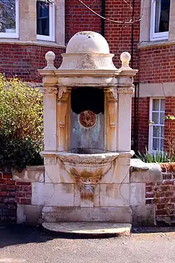 Photograph of the drinking fountain