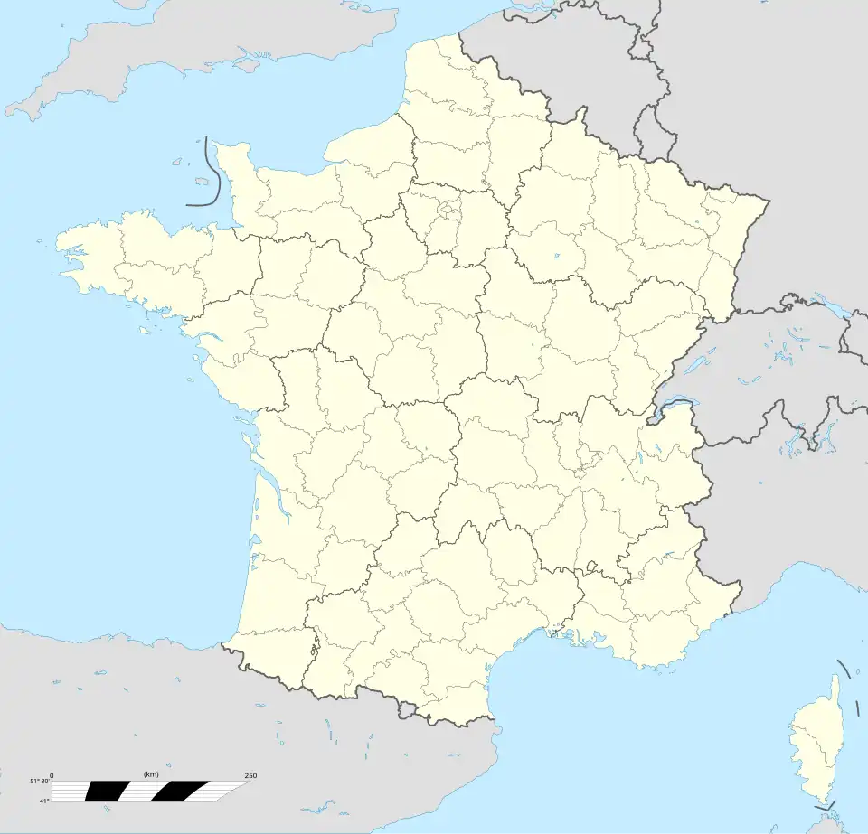 Mâcon is located in France