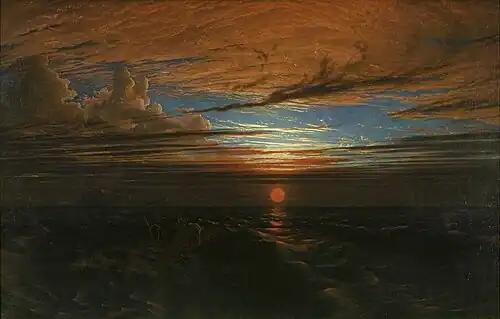 Sunset at Sea after a Storm, 1824