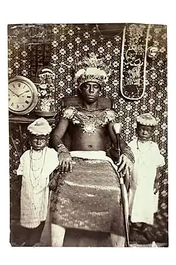 Chief of Calabar, Nigeria, c.1870