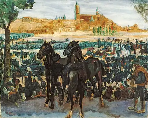 Cattle Fair in Salamanca