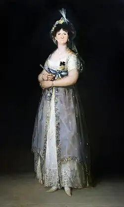 Portrait of Maria Luisa of Parma, 1799, Goya