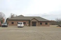 New Township Hall under construction in 2010
