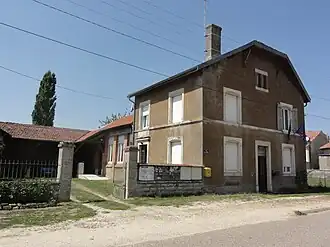 The town hall in Fromezey