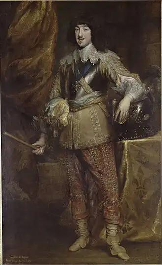 Portrait of Gaston, Duke of Orléans, 1632 or 1634. Musée Condé, Chantilly, France.