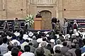 A funeral in 2015
