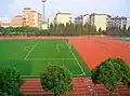 Playground of previous No.2 high school in Qinyuan campus (1992–2008)