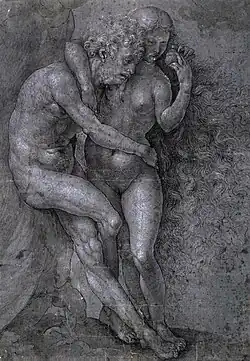 Adam and Eve c. 1515, Devonshire Collection