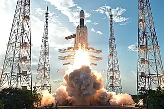 Geosynchronous Satellite Launch Vehicle Mark III is intended as a launch vehicle for crewed missions under the Indian Human Spaceflight Programme announced in Prime Minister Modi's 2018 Independence Day speech.[185]