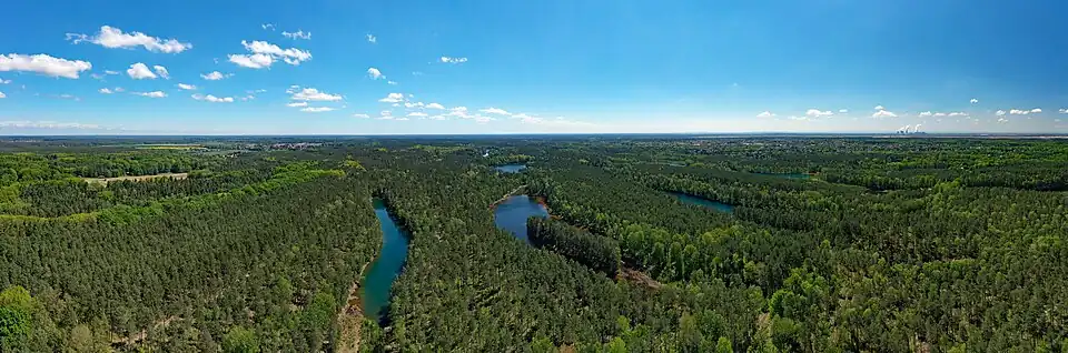Gieser landscape between Weißwasser and Gablenz