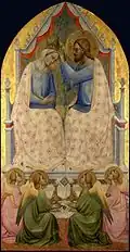 Coronation, Agnolo Gaddi, 14th century