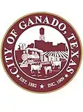 Official seal of Ganado, Texas