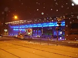 Jean Macé railway station, on 9 January 2010