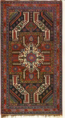 Image 1419th-century Gasimushaghi carpet from Şəlvə, Lachin (from Culture of Azerbaijan)