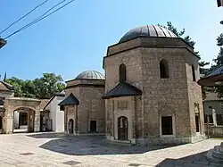 Tombs of Gazi Hüsrev Pasha and Murad Bey in the Gazi Hüsrev Pasha Complex[217]