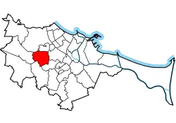 Location of Brętowo within Gdańsk