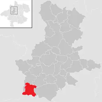 Location in the district