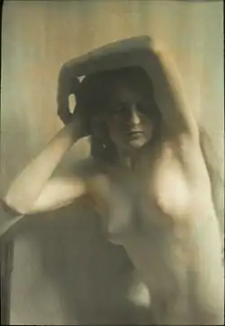 Image 67Autochrome nude study, by Arnold Genthe (edited by Chick Bowen) (from Wikipedia:Featured pictures/Artwork/Others)