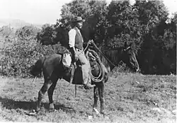 Cowboy George McJunkin, about 1907