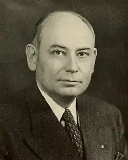Black-and-white photographic portrait of G. Tyler Miller