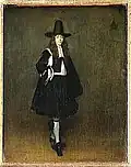 Man in Black, by Gerard ter Borch, c. 1673[1]