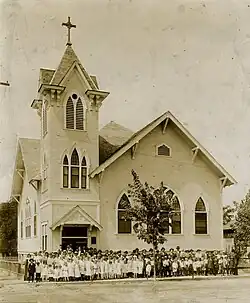 German Congregational Church in Walla Walla, Washington, 1882