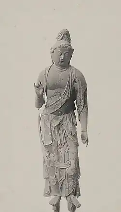 Gigeiten (Kamakura period, with dry-lacquer head of the Nara period)