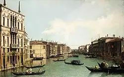The Grand Canal, Looking North-East from Palazzo Balbi to the Rialto Bridge