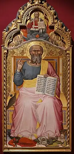 John the Evangelist Trampling on Vices (Accademia)