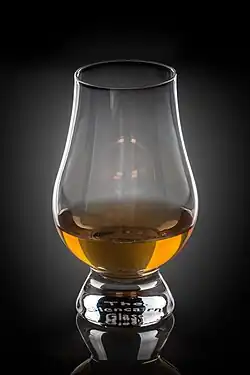 Image 50A Glencairn whisky glass. (from List of national drinks)