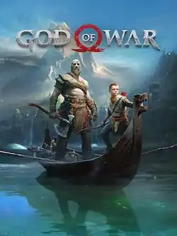 Cover art featuring Kratos and his son Atreus