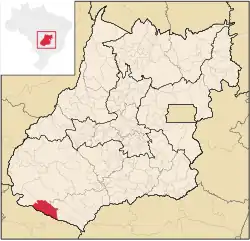 Location of Aporé
