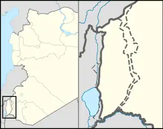 Khushniyeh is located in the Golan Heights