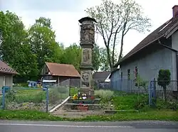Roadside chapel in Gołuchowice