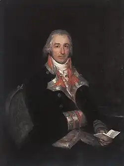 Francisco de Goya — Don José Queraltó as a Spanish Army doctor