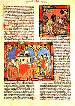 The Códice del Escorial (1272–1284) from Spain, used minium pigment for red letters and illustrations