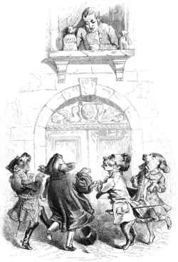 For the money the dogs dance: from Cent Proverbes