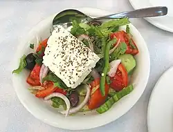 Image 20Greek salad (from Culture of Greece)