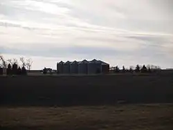 Grain elevators at Greenview