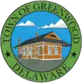 Official seal of Greenwood, Delaware
