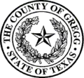 Official seal of Gregg County