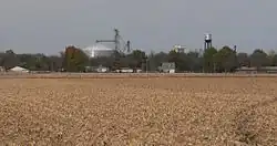 Gresham, seen from the south along Nebraska Highway 69, October 2011